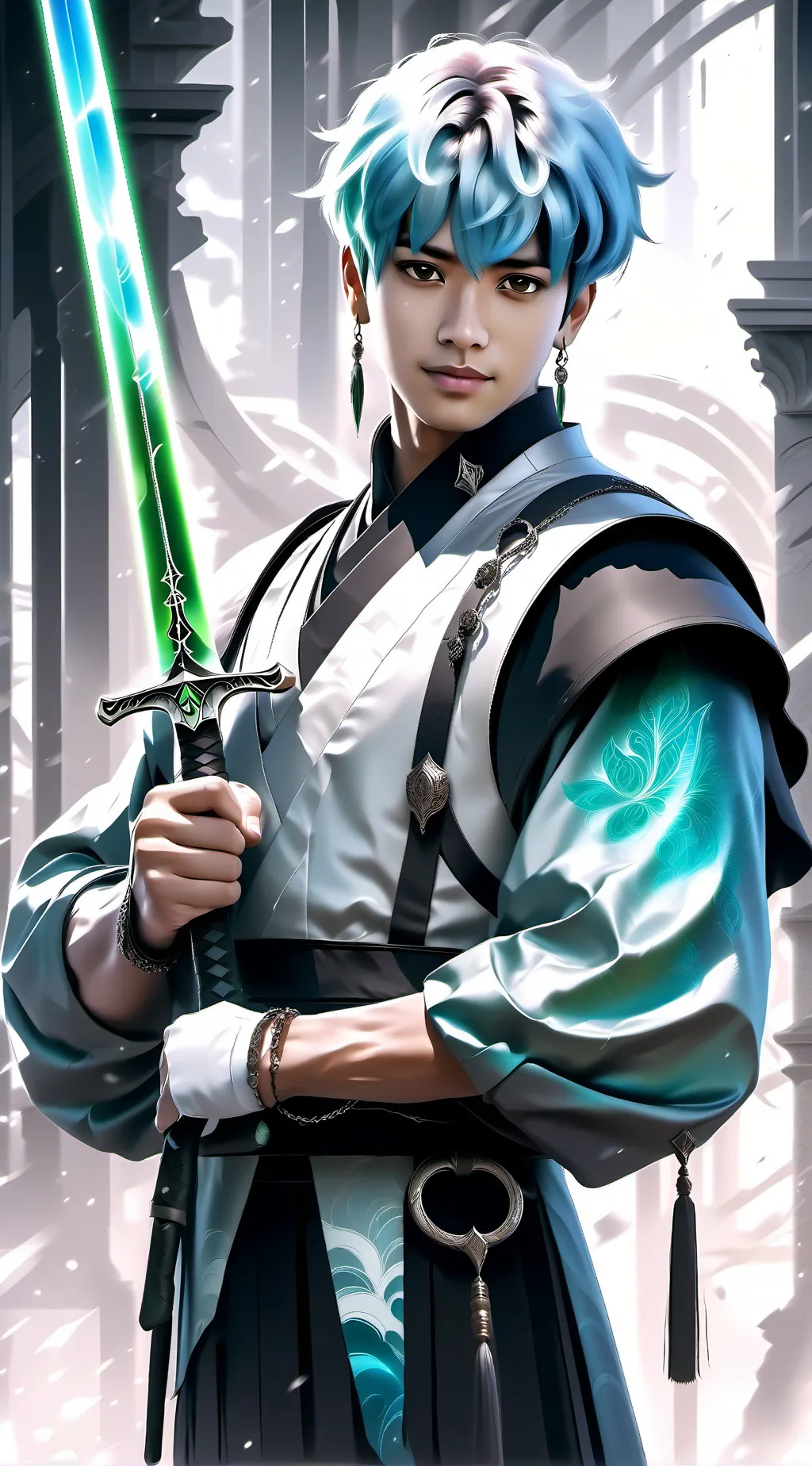 ai character: lanzan background