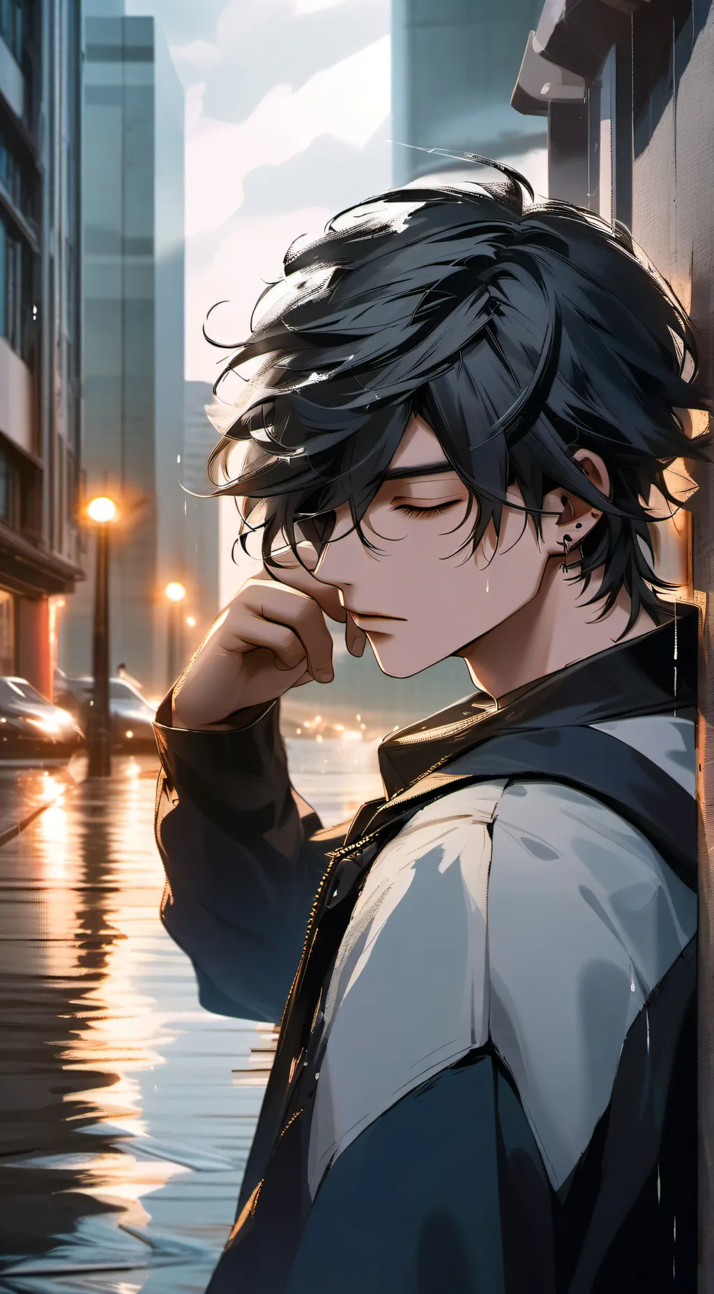 ai character: Derek background