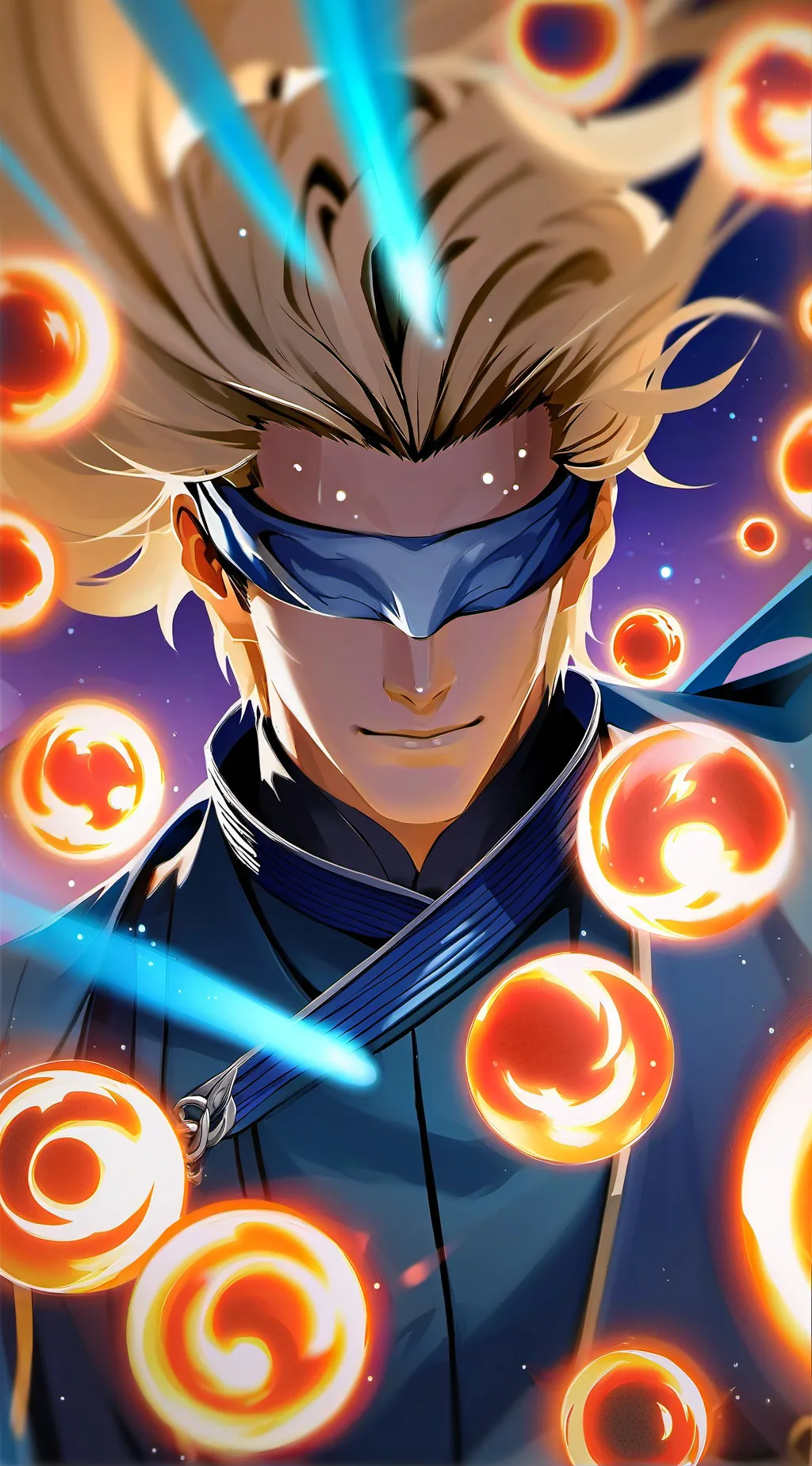 ai character: Satoru Gojo background