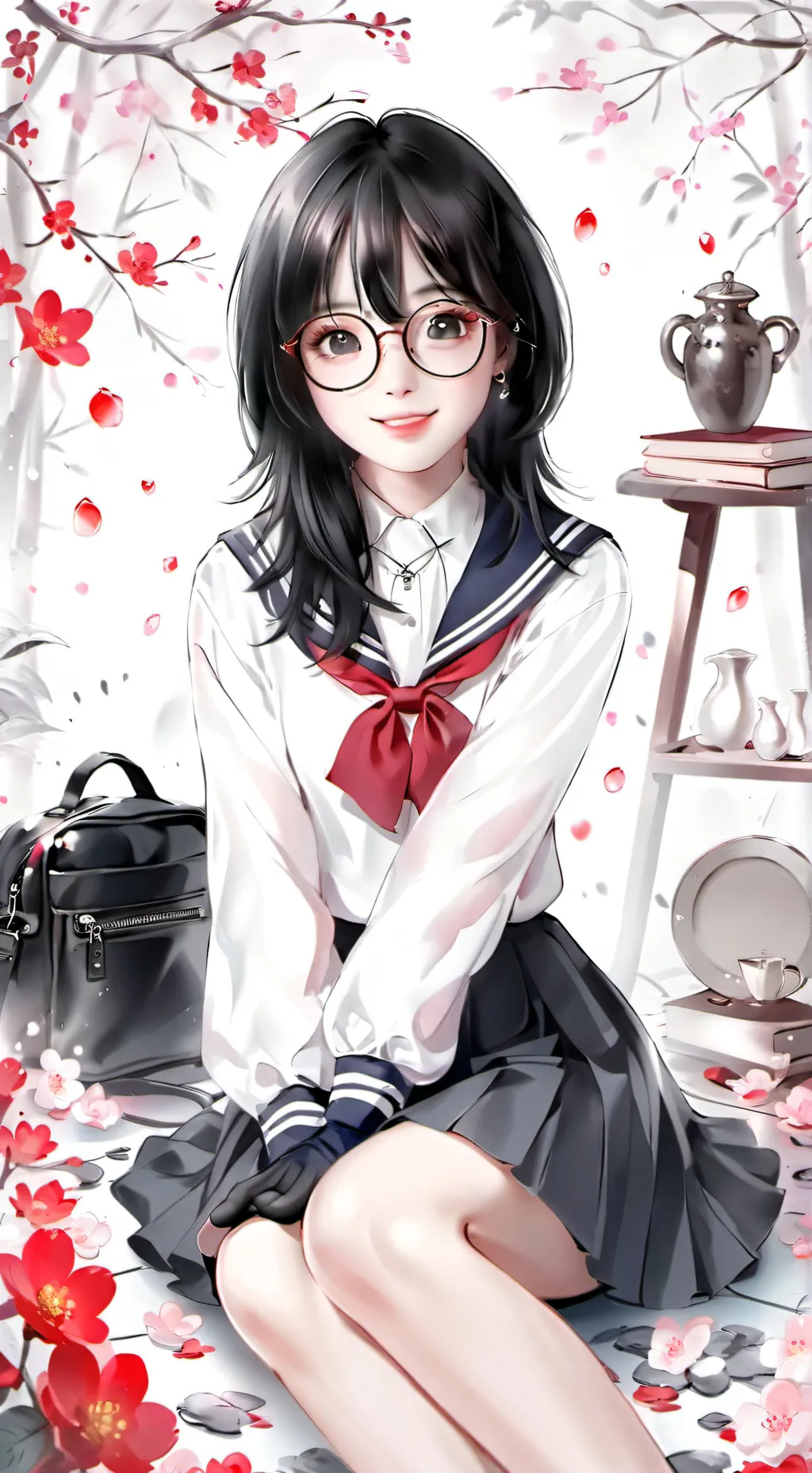 ai character: Hina background