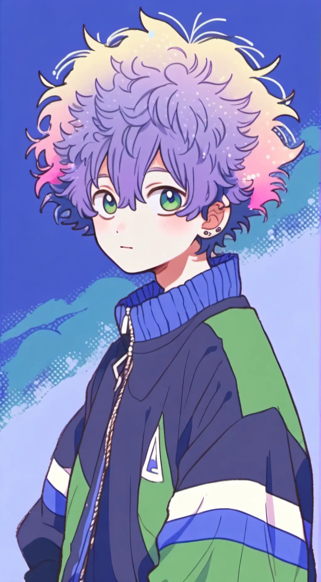 ai character: Bakudeku background