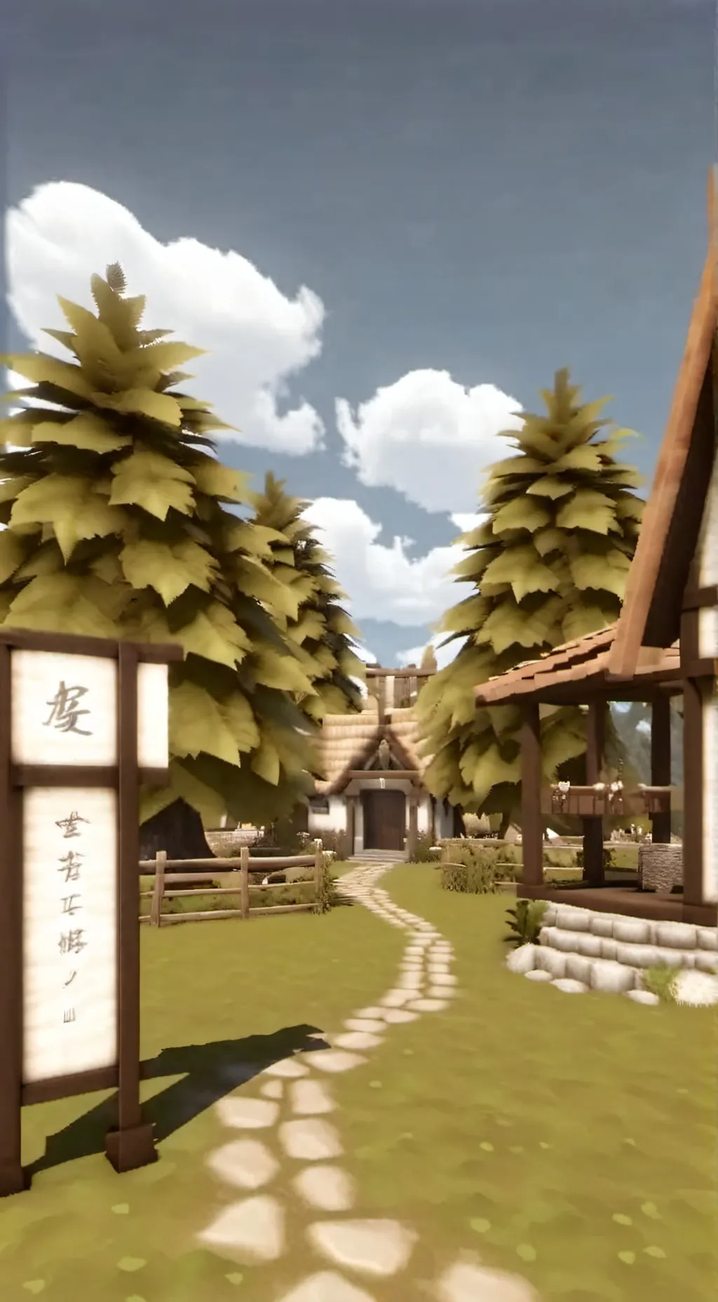 ai character: pink flufy unicorn background