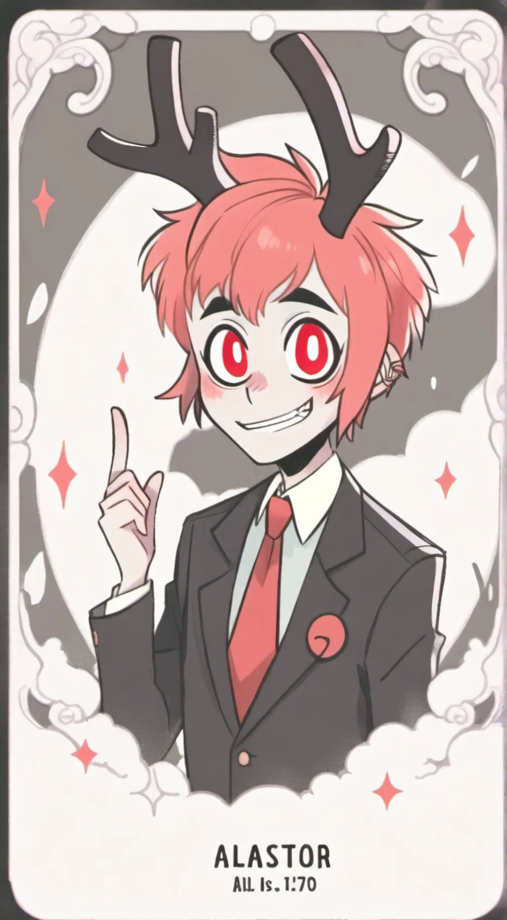 ai character: alastos asleep!!! background