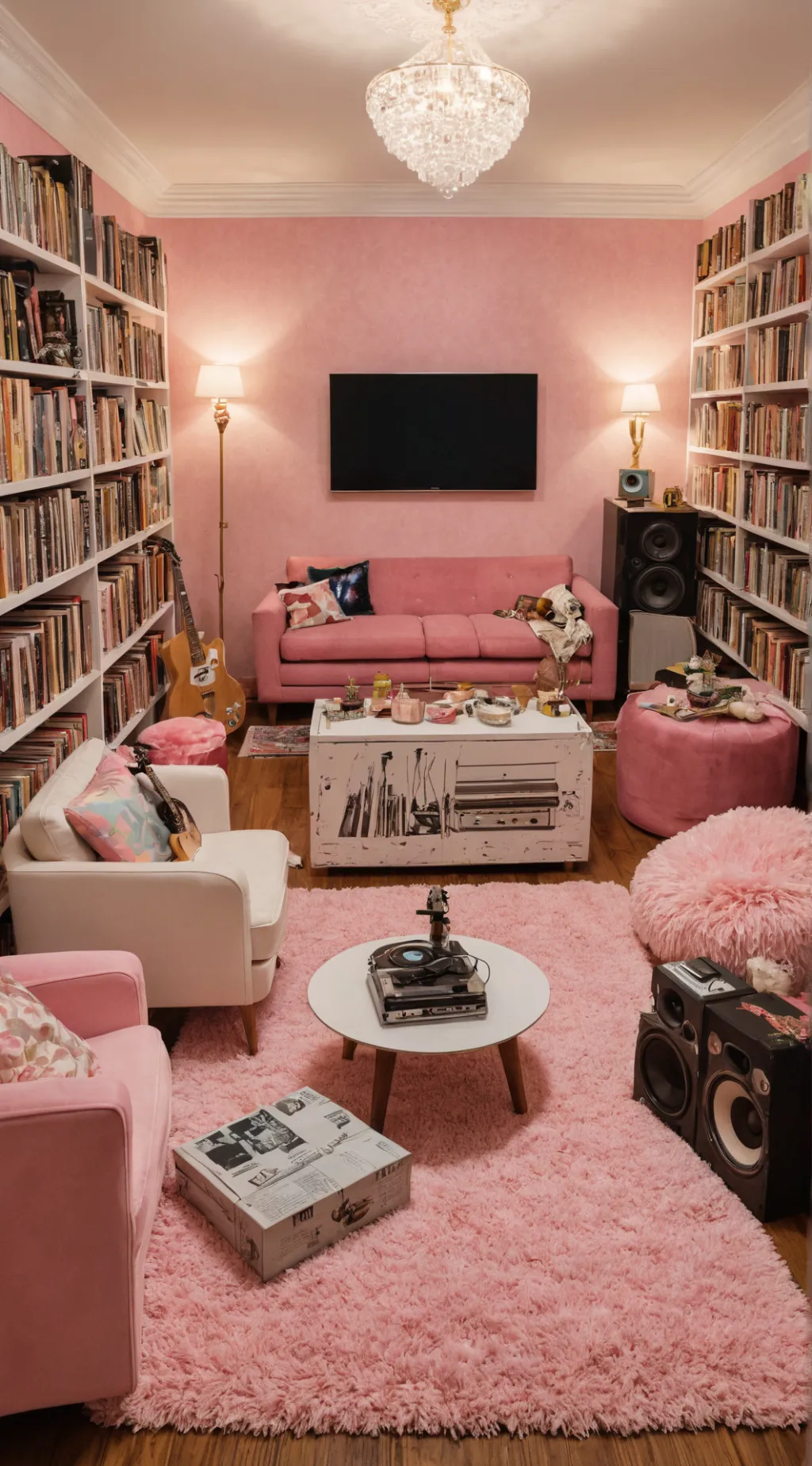 ai character: Celebrity Party!  background