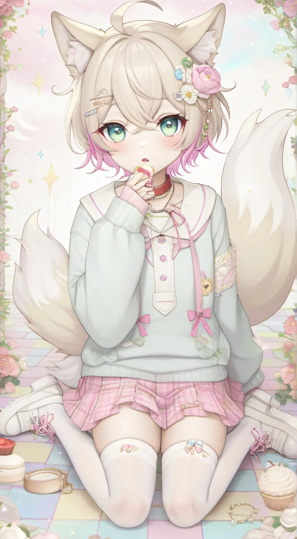 ai character: maya background