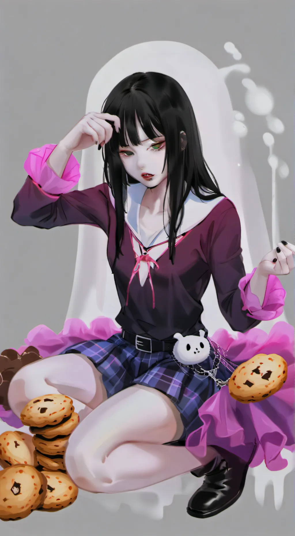 ai character: UA💀 background