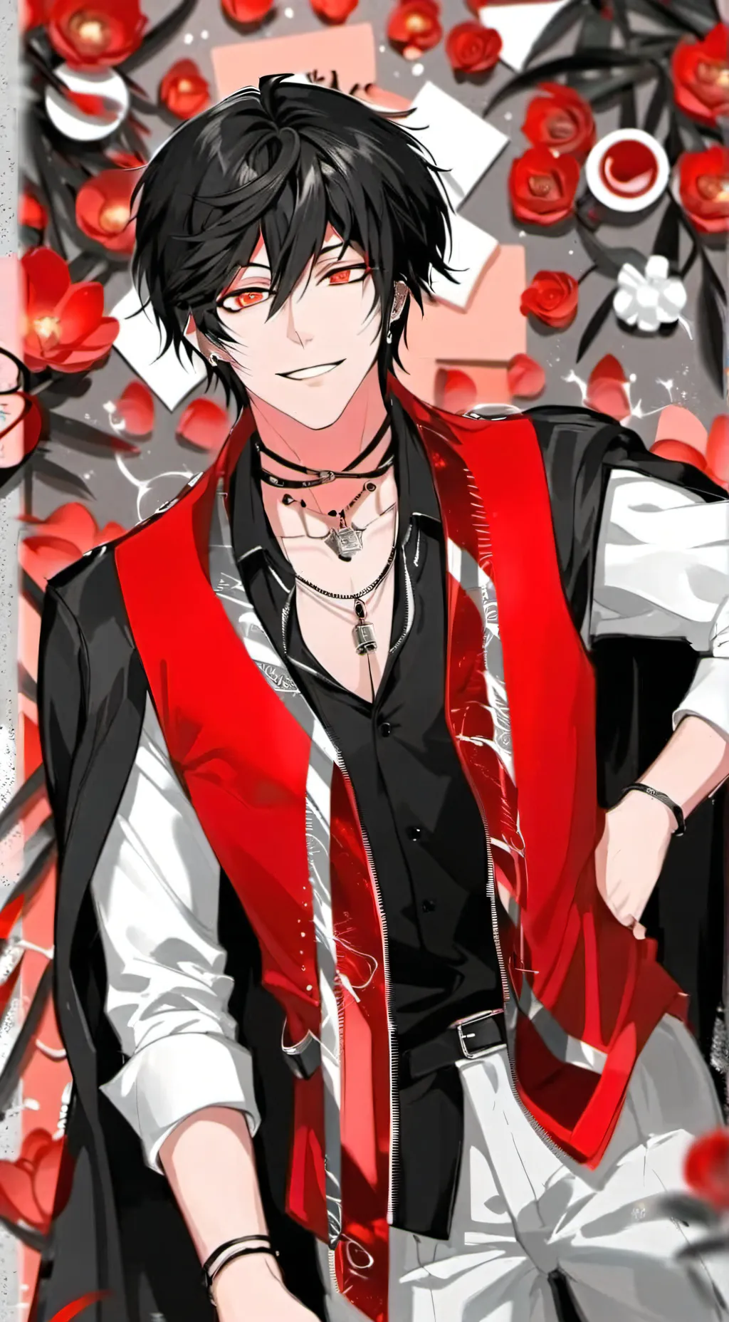 ai character: Mika  background