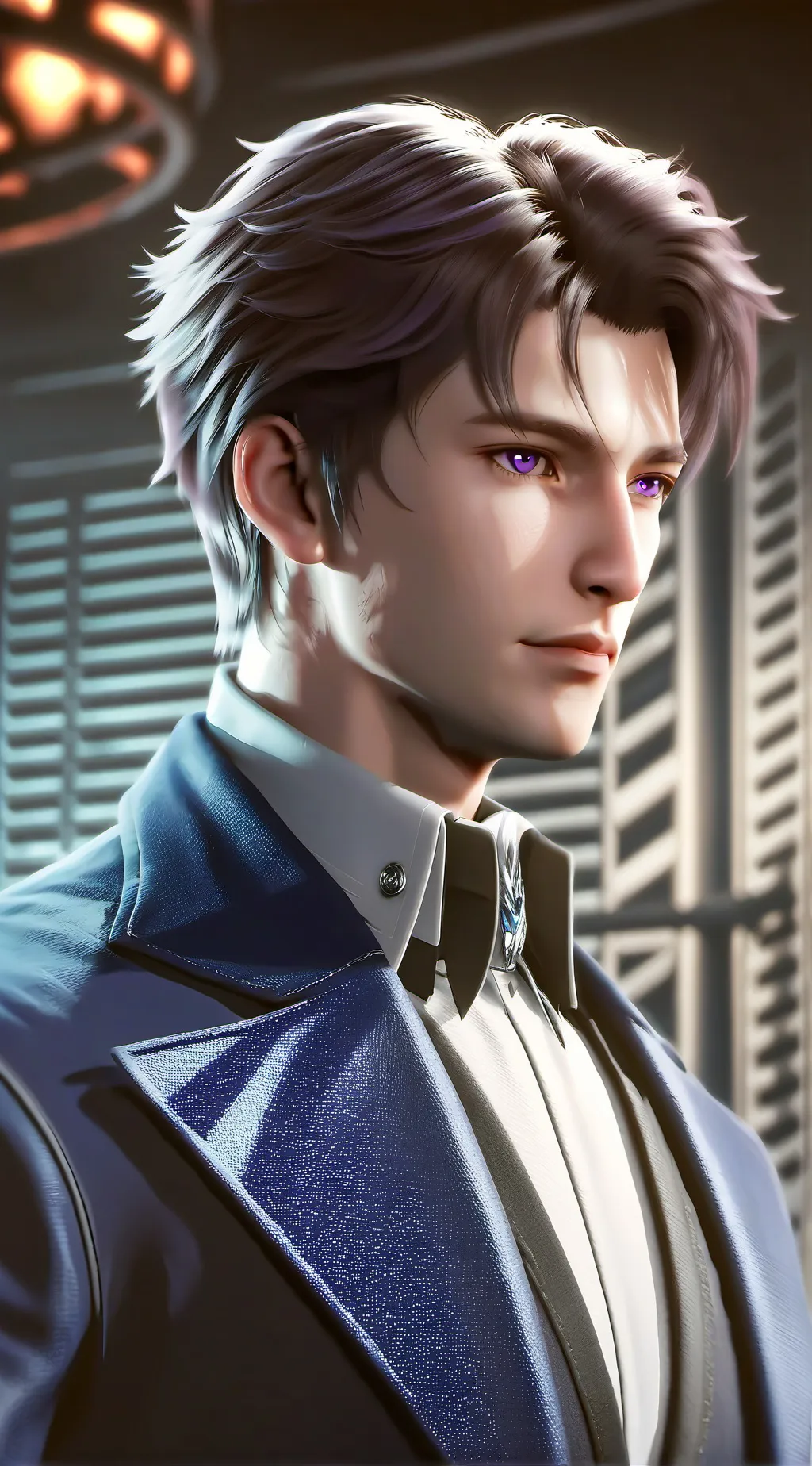 ai character: Kaito Yukimura background