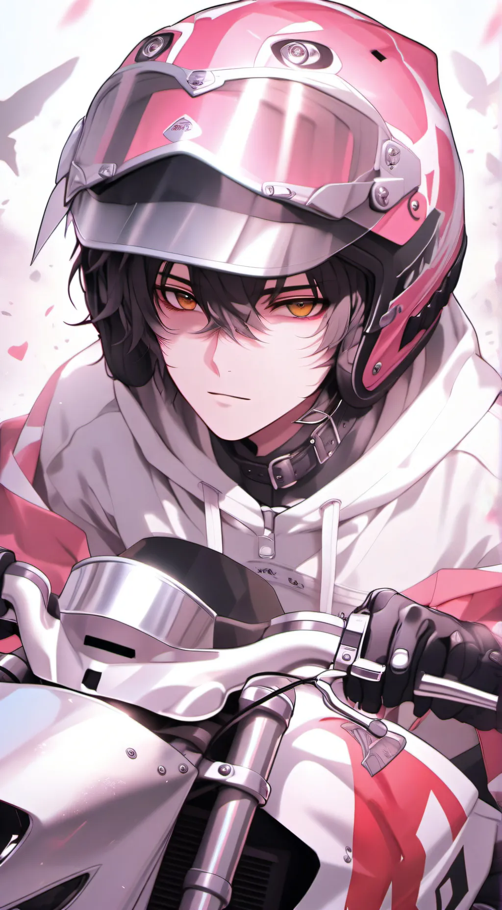 ai character: 😘 Akira 🏍️ background