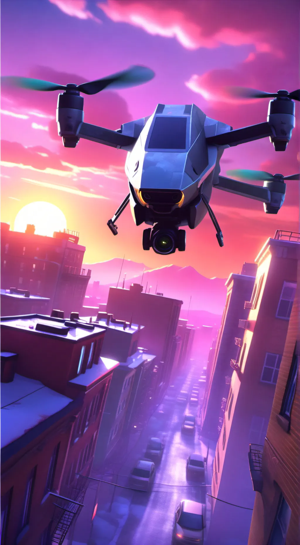 ai character: Murder Drones background