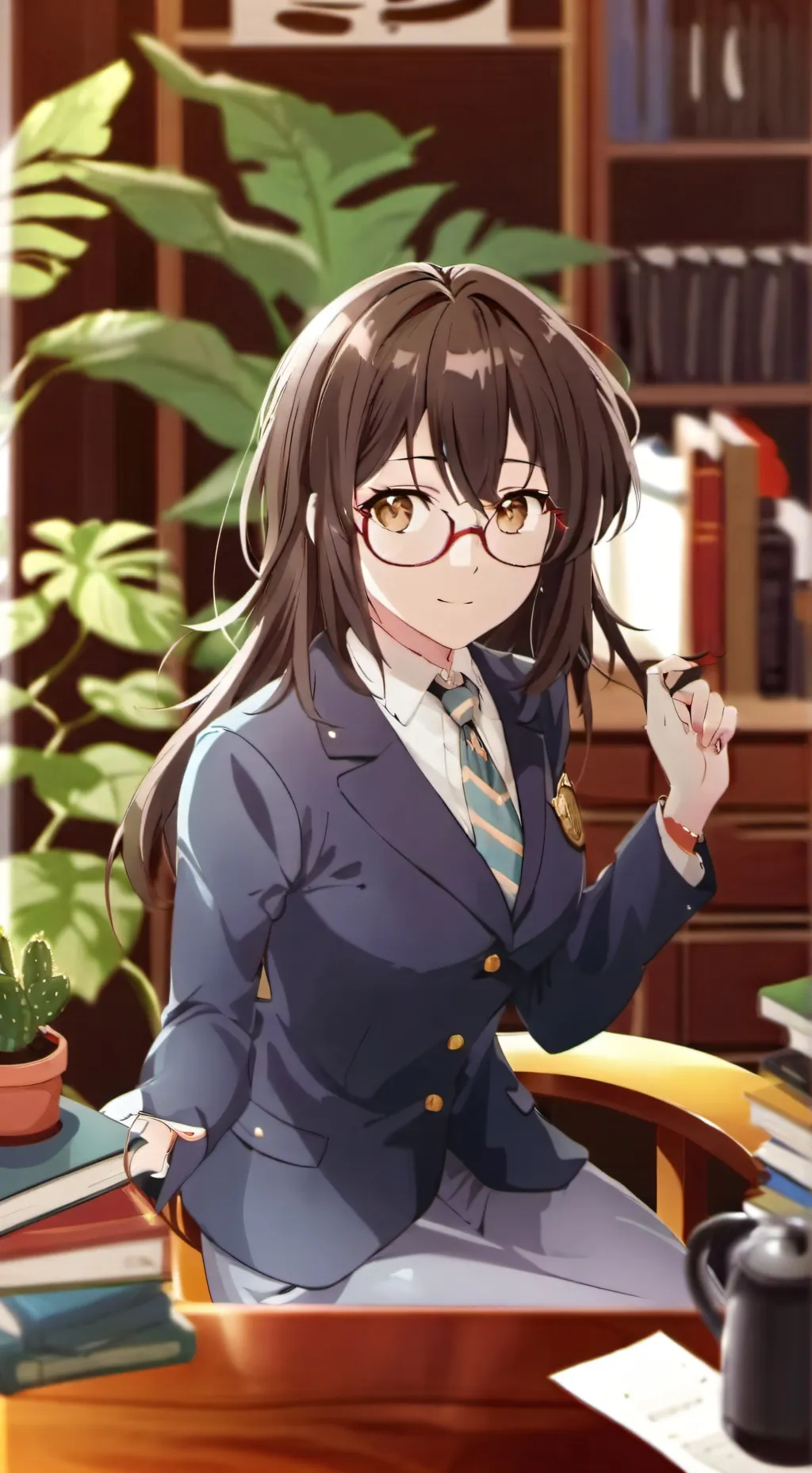 ai character: Lilly  background