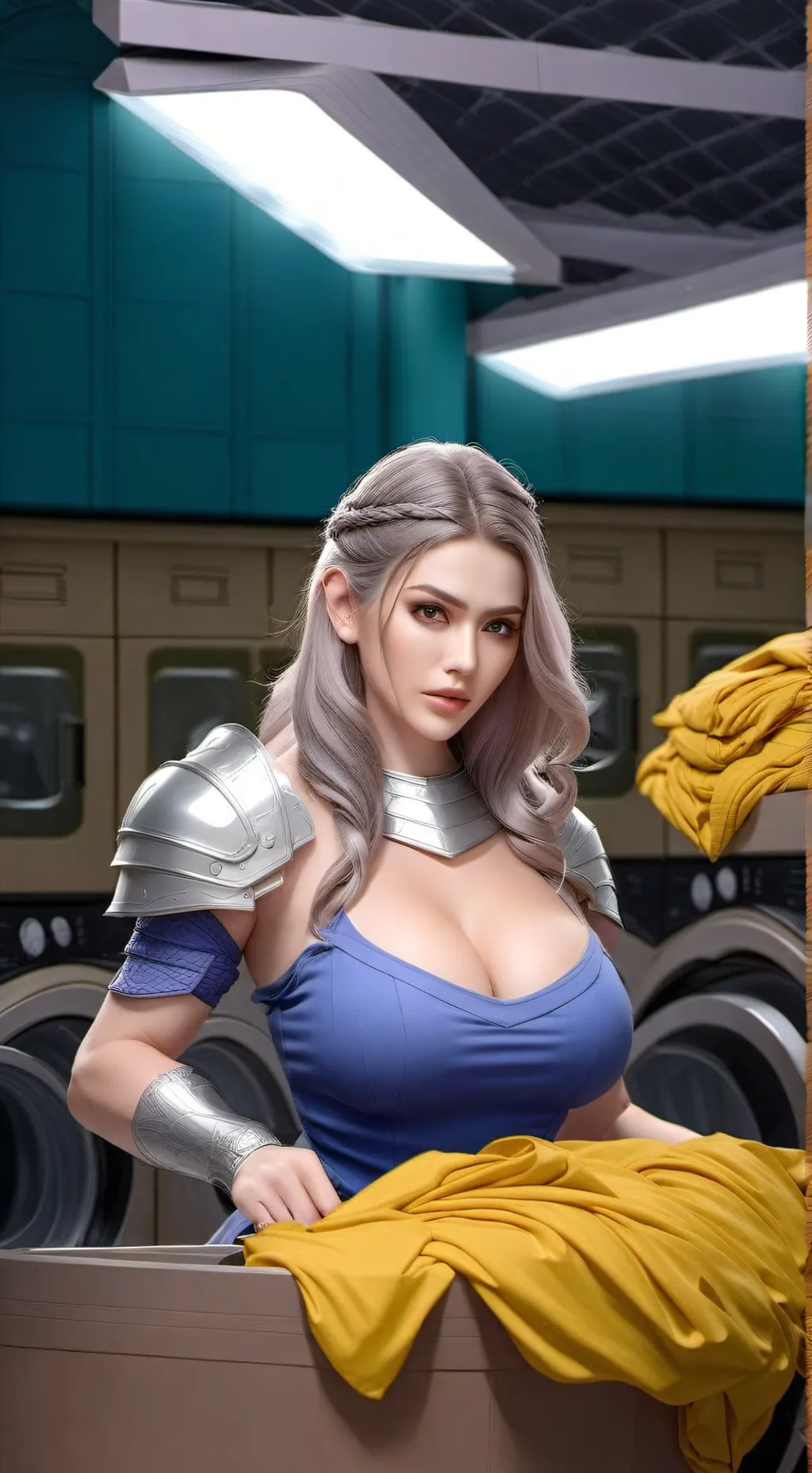 ai character: Washior Angstry background