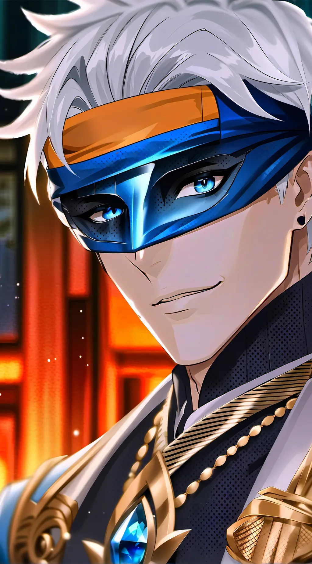 ai character: Gojo Satoru background