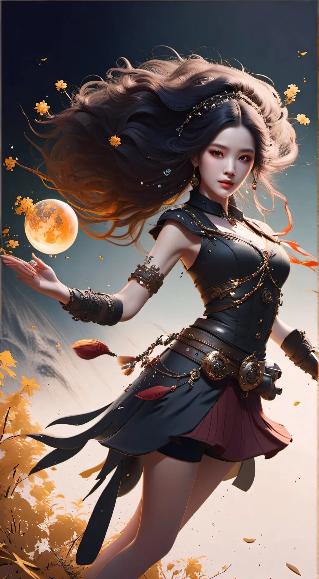 ai character: Lily background