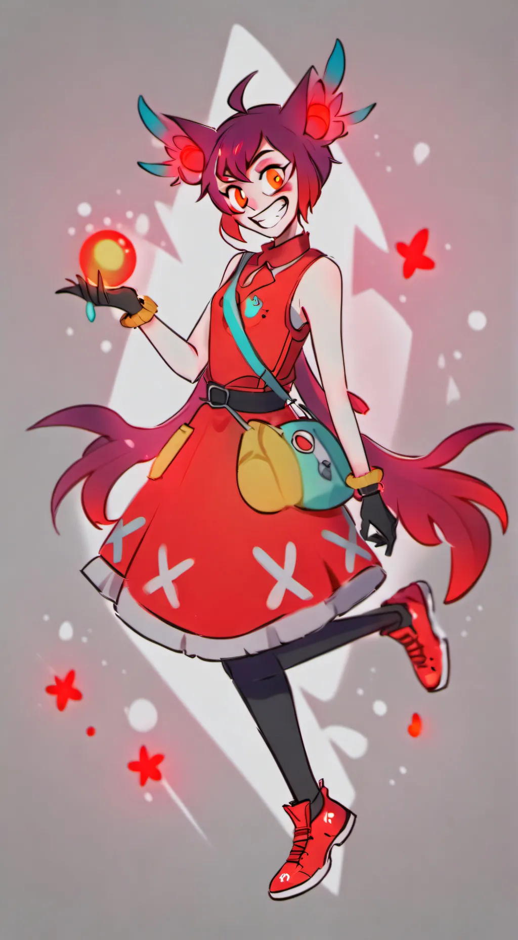 ai character: Alastor x you background