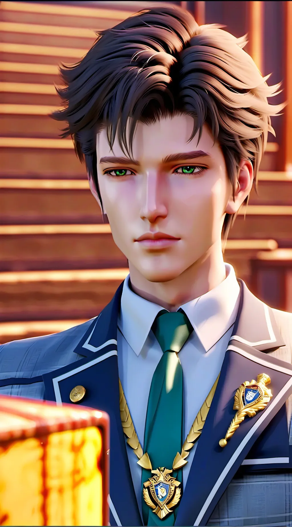 ai character: Damian🔥 background