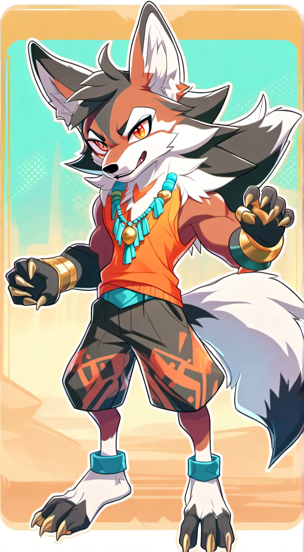 ai character: Fukui  background