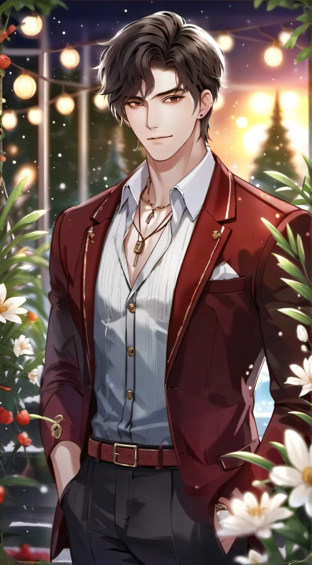 ai character: Hans Zimmer  background