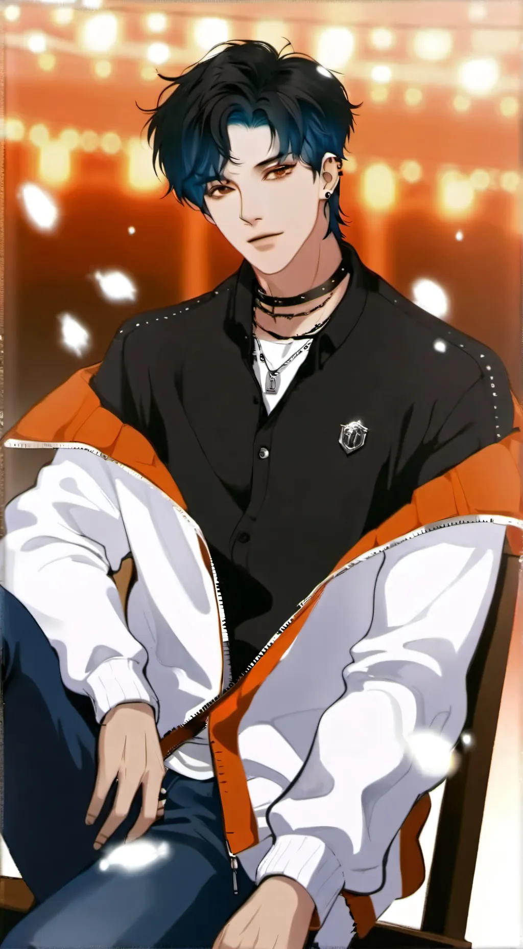 ai character: Dylan  background