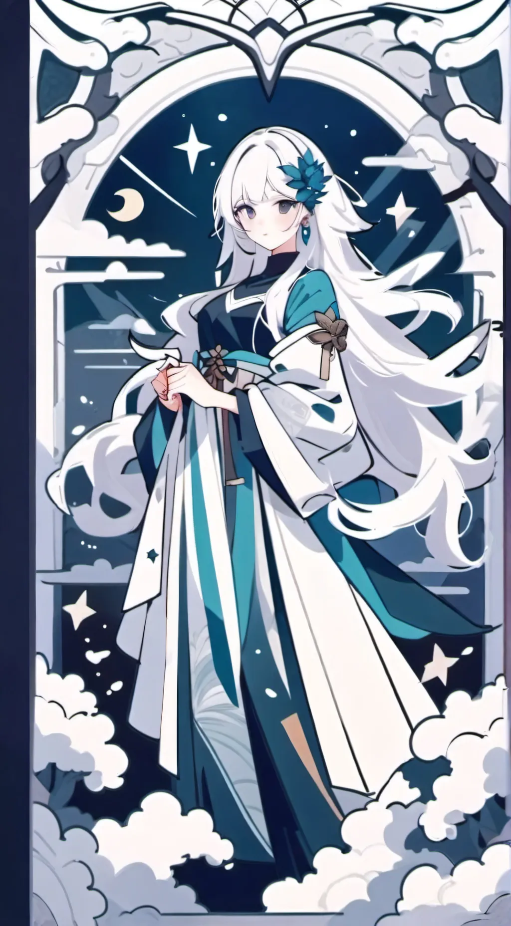 ai character: Mha x ur concert  background