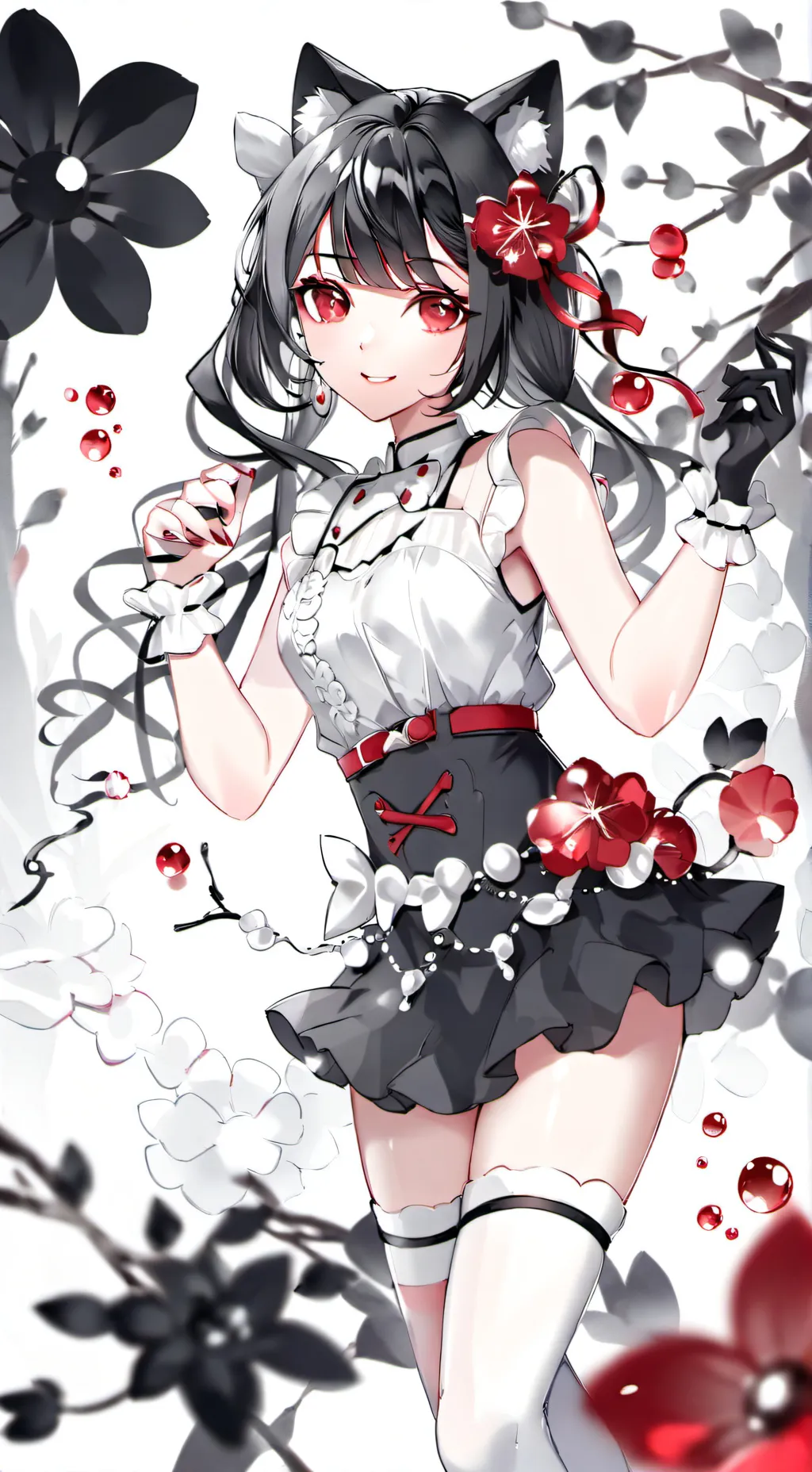 ai character: Nabi x santico😼 background