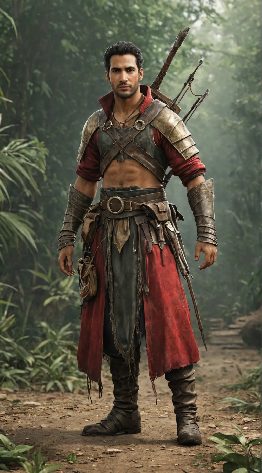 ai character: jack from turkey background