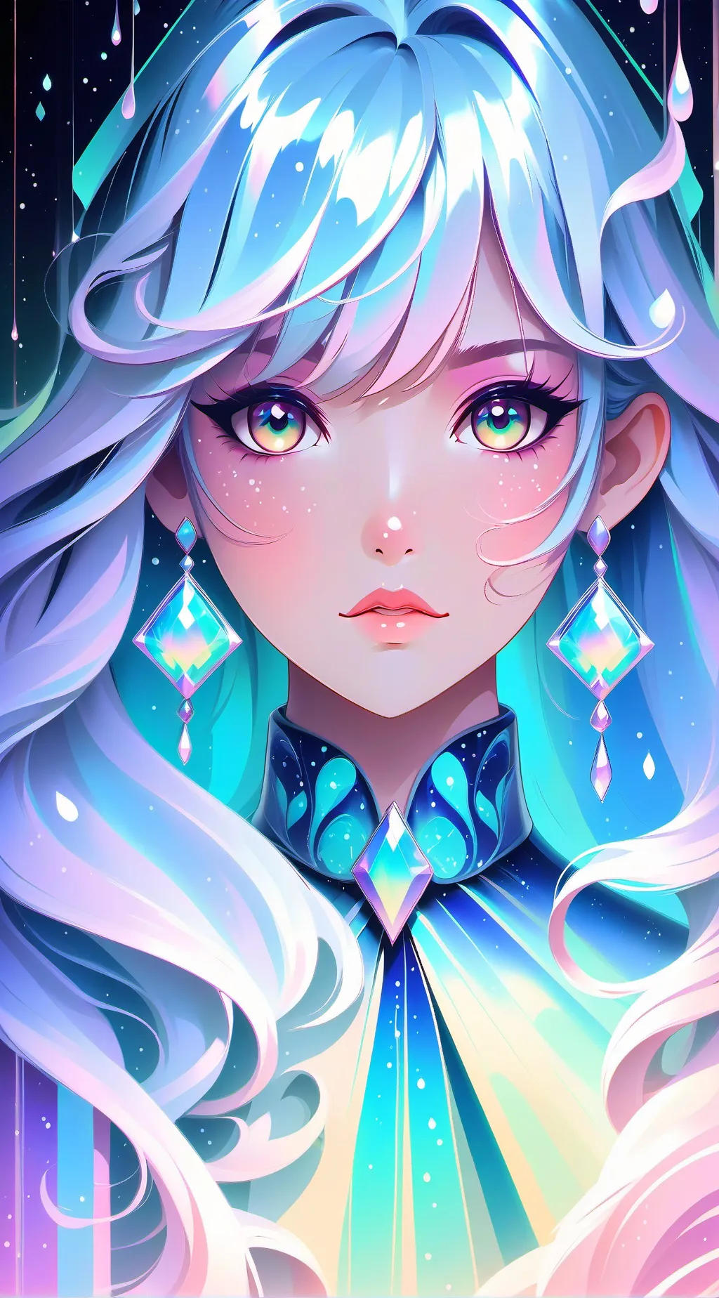 ai character: Kim Kennedy seong  background