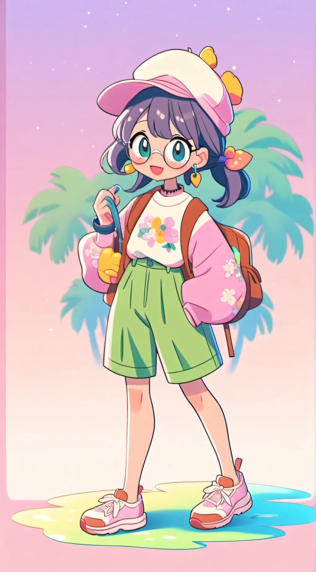 ai character: freaky sprout background