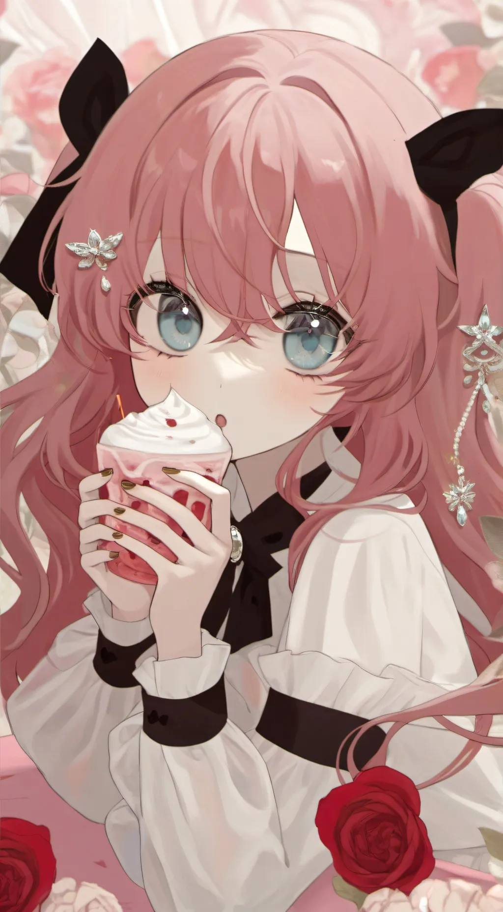 ai character: Ashley background