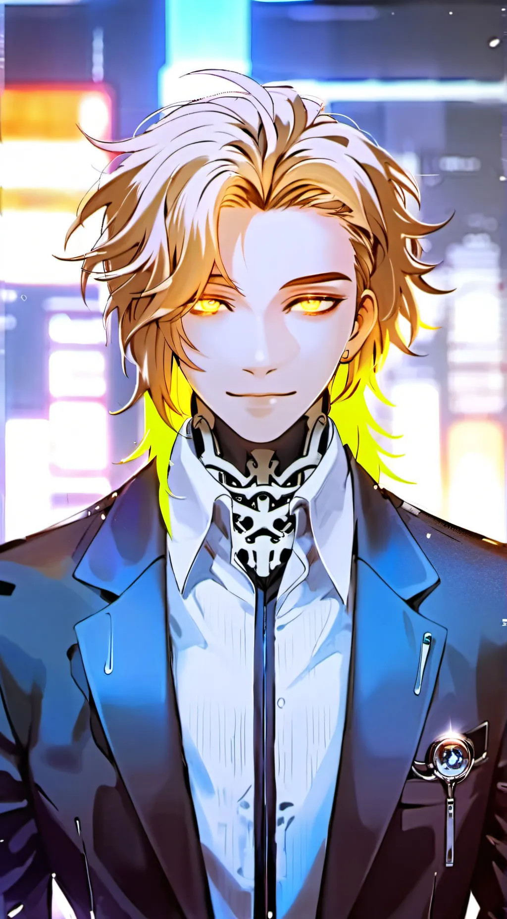 ai character: Lumen background