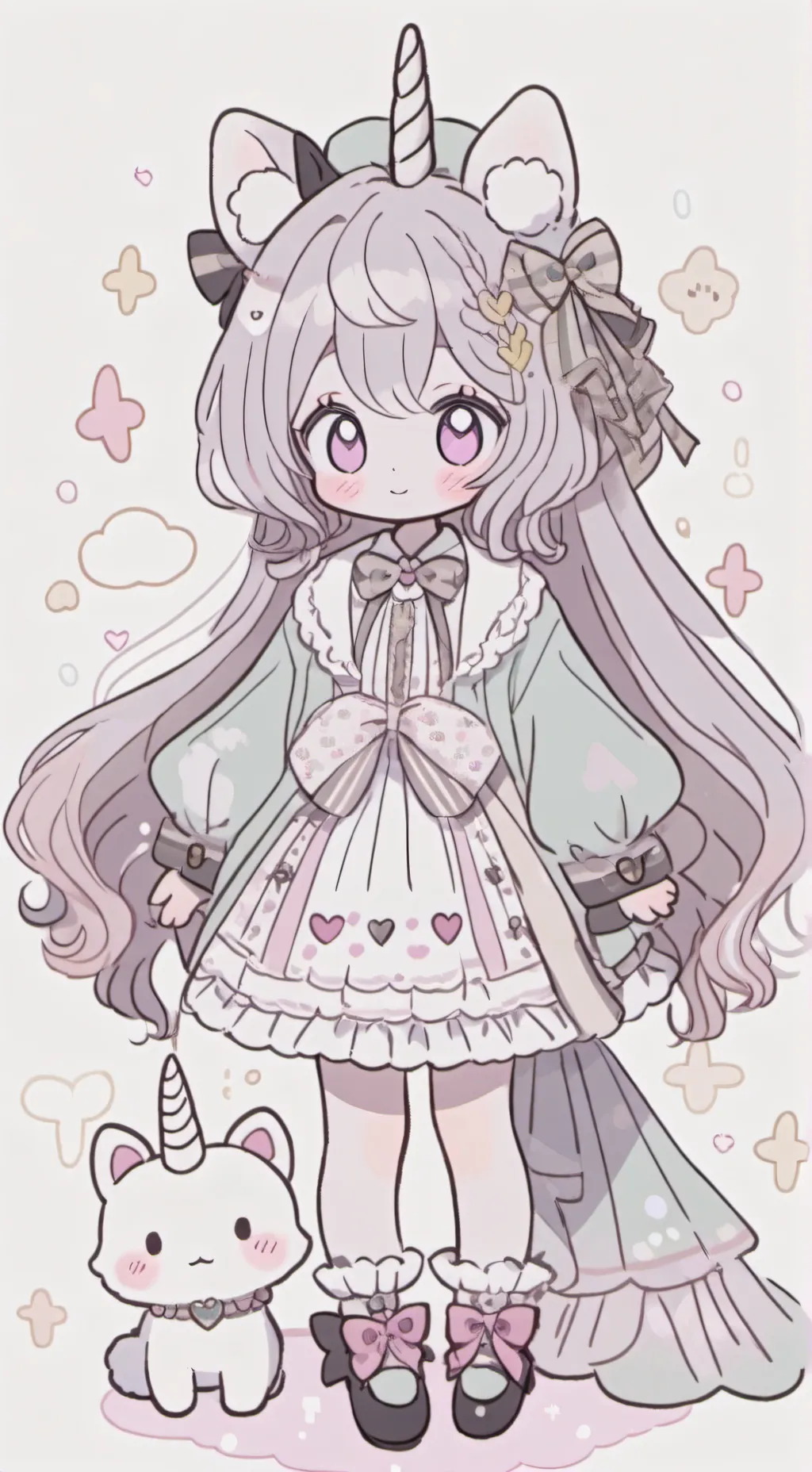 ai character: arceuleur.... background