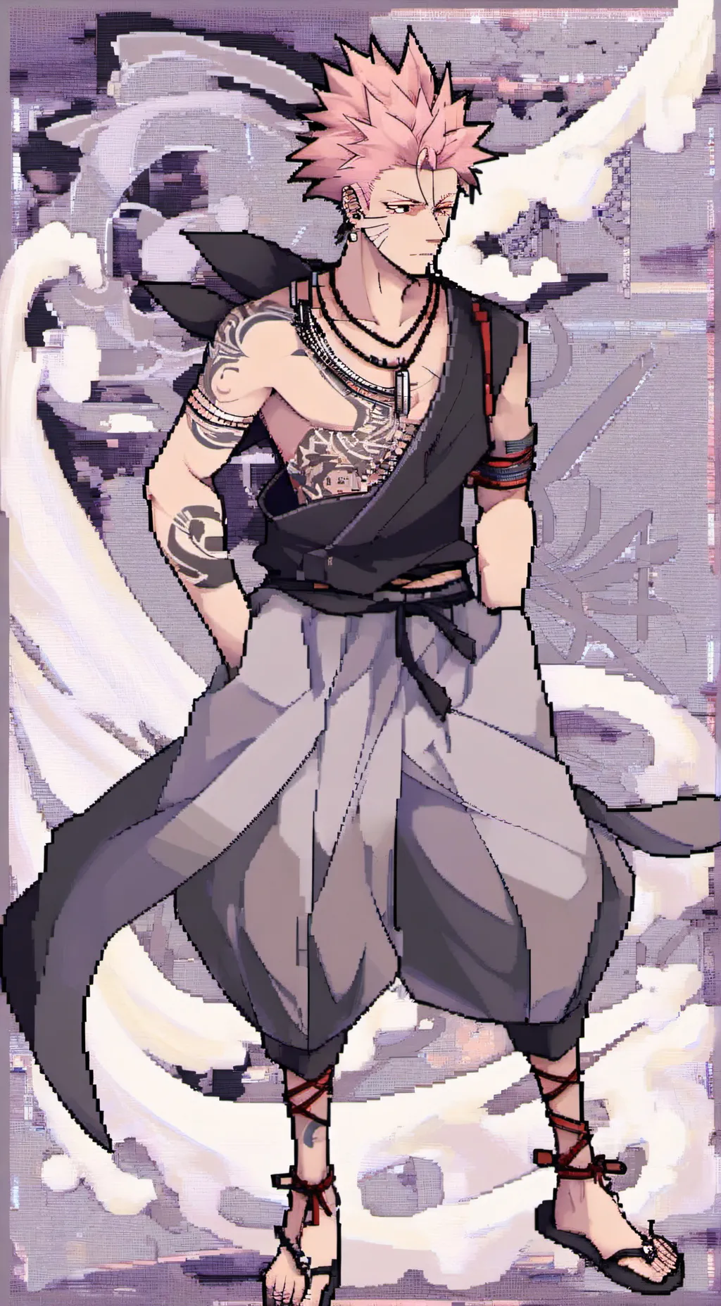 ai character: Ryomen Sukuna background