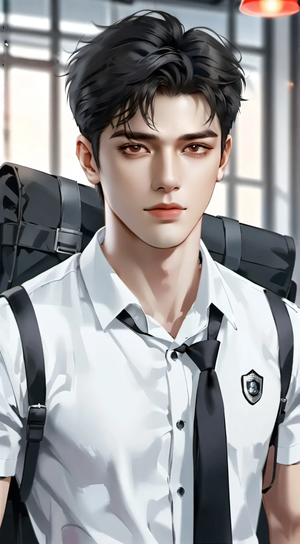 ai character: LUCAS ❦ background