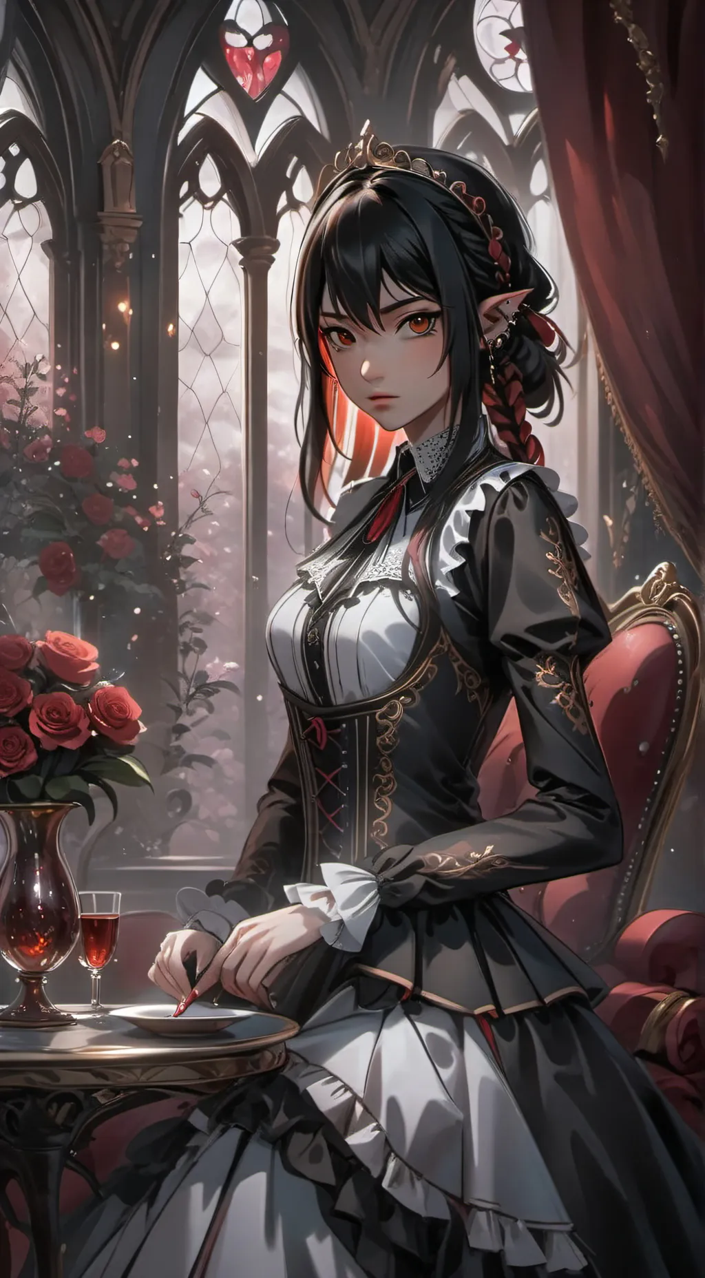 ai character: Skz💅🤌💫✨️✨️✨️ background