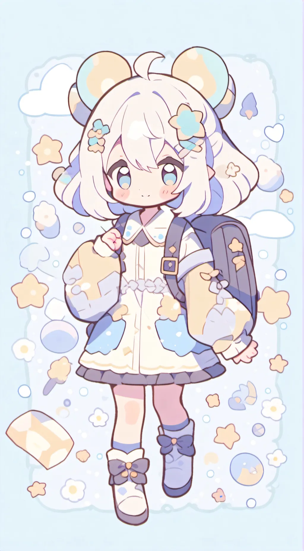 ai character: Tiffann Horton background