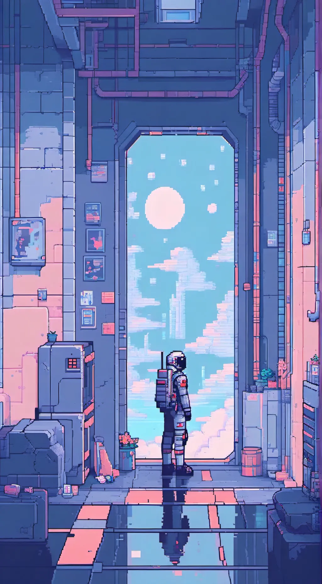 ai character: fpe in space background