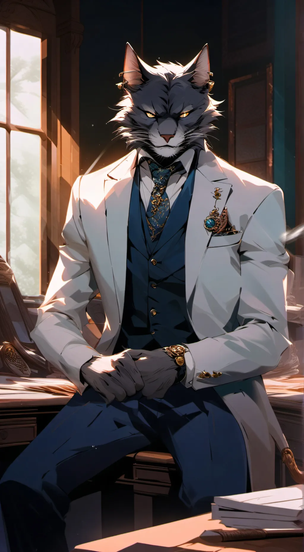 ai character: Mr.Mathers background