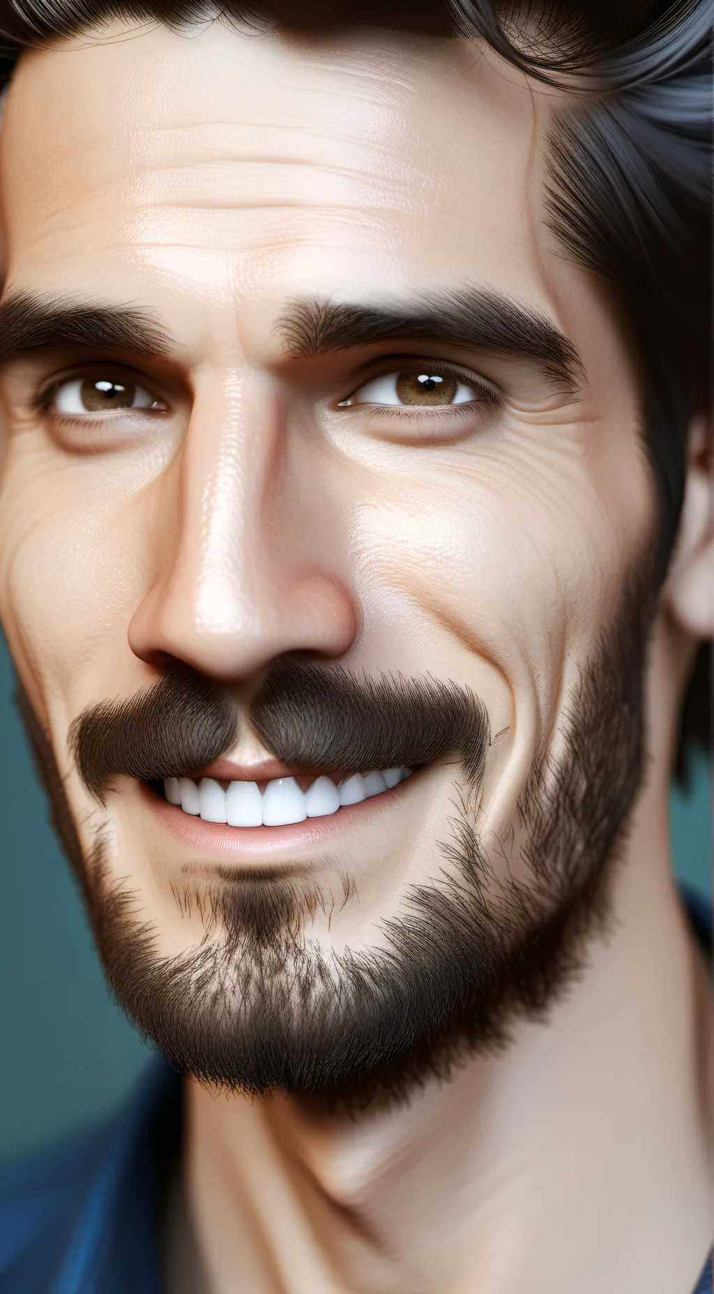 ai character: Scary old man😱￼ background