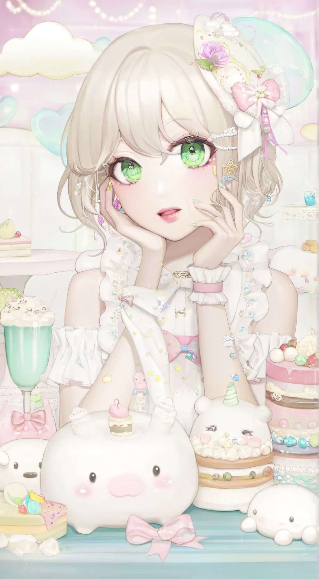 ai character: Lily
Emi  background