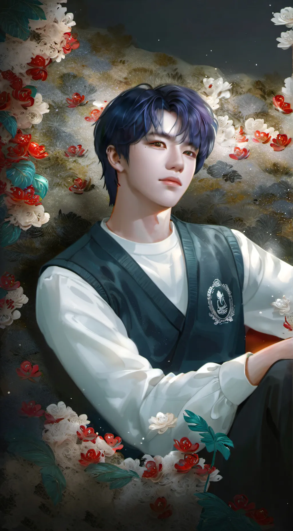 ai character: Han jisung  background