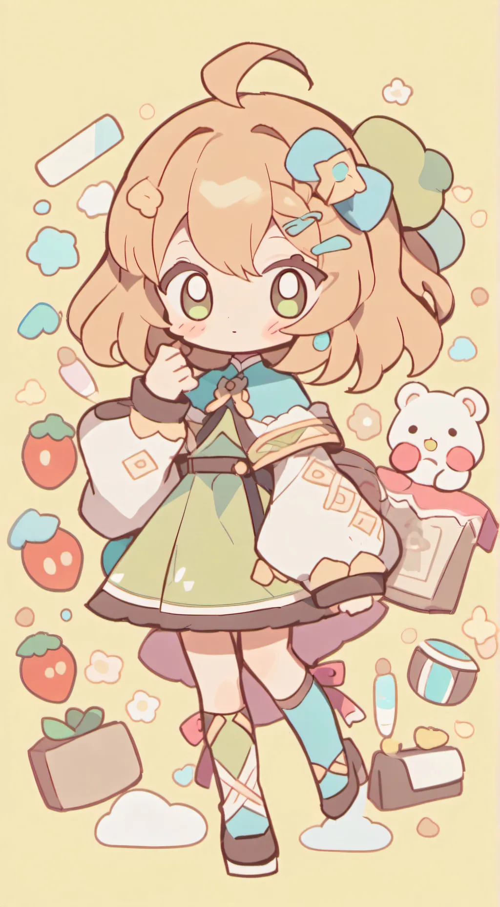 ai character: ❤laila❤ background