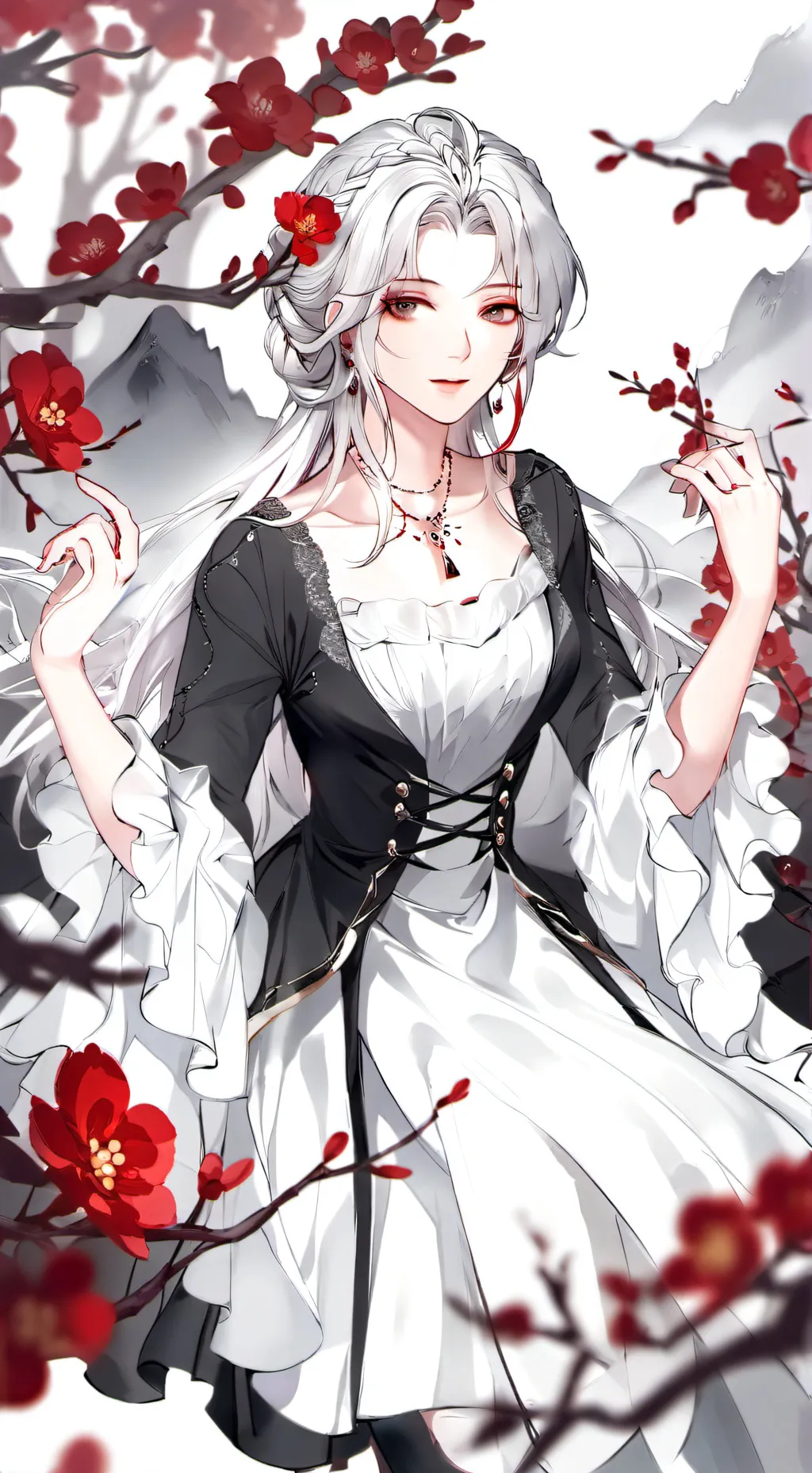 ai character: mina background