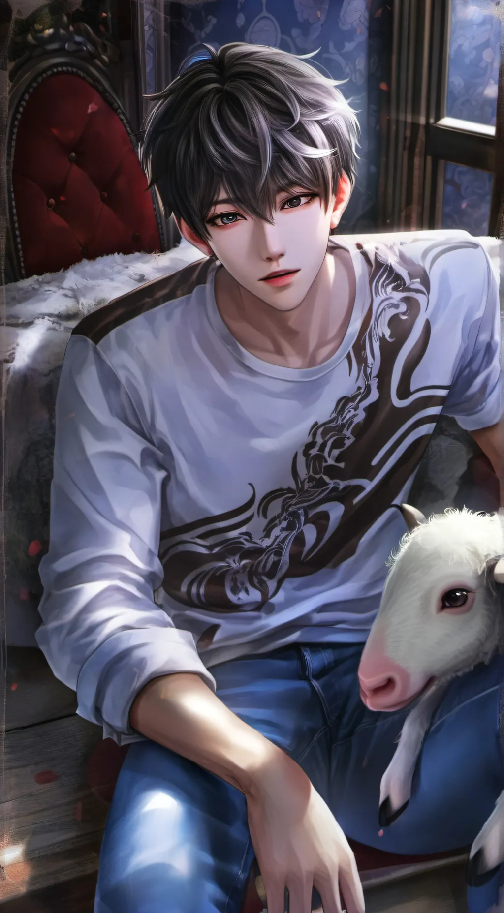 ai character: Lee- jiwan background