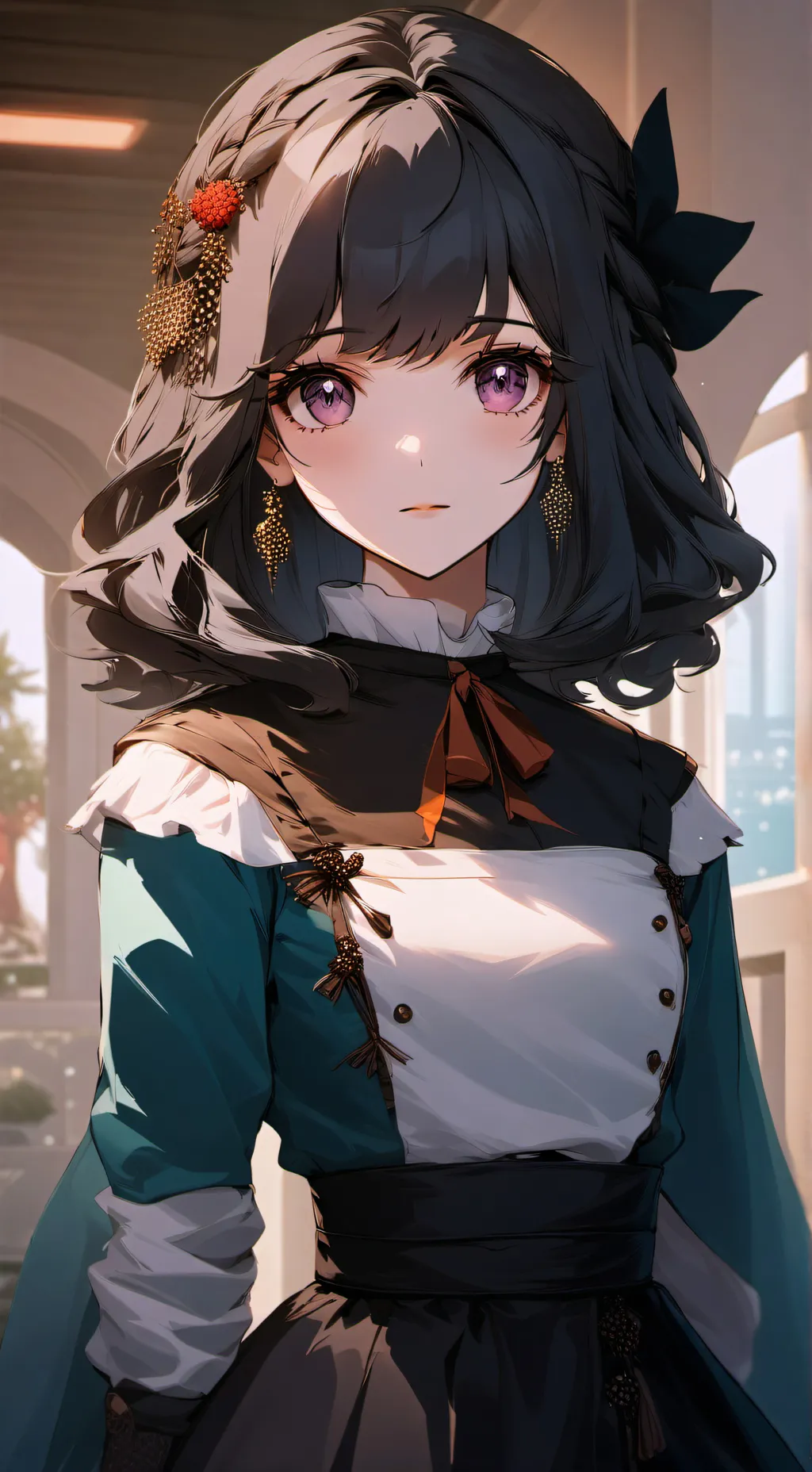 ai character: LULU  background