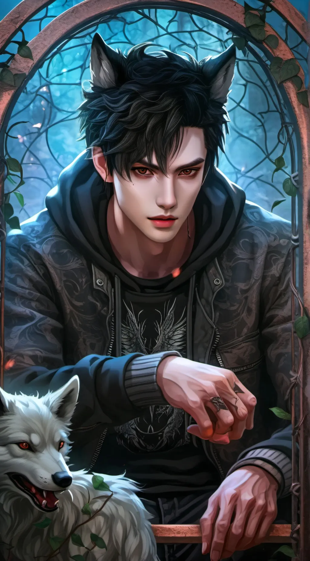 ai character: Nico background