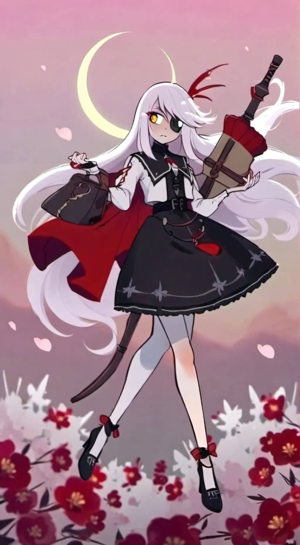 ai character: Вегги background