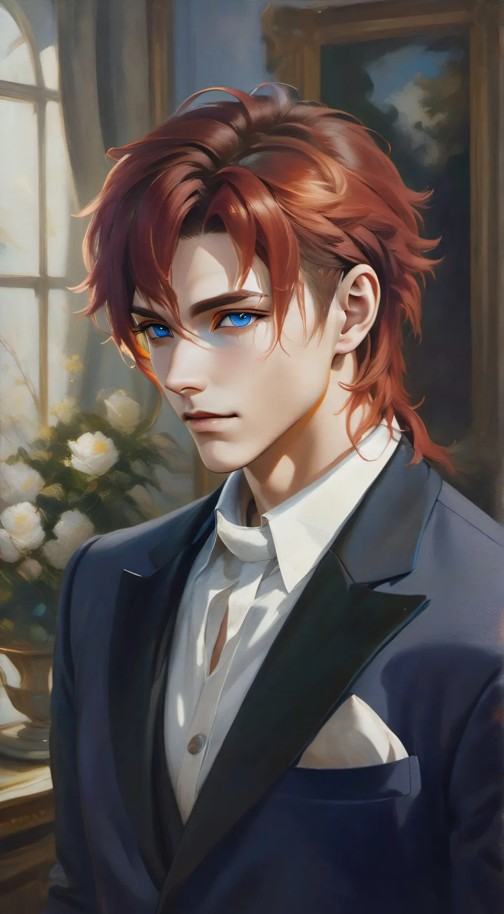 ai character: °Ryan Smith° background