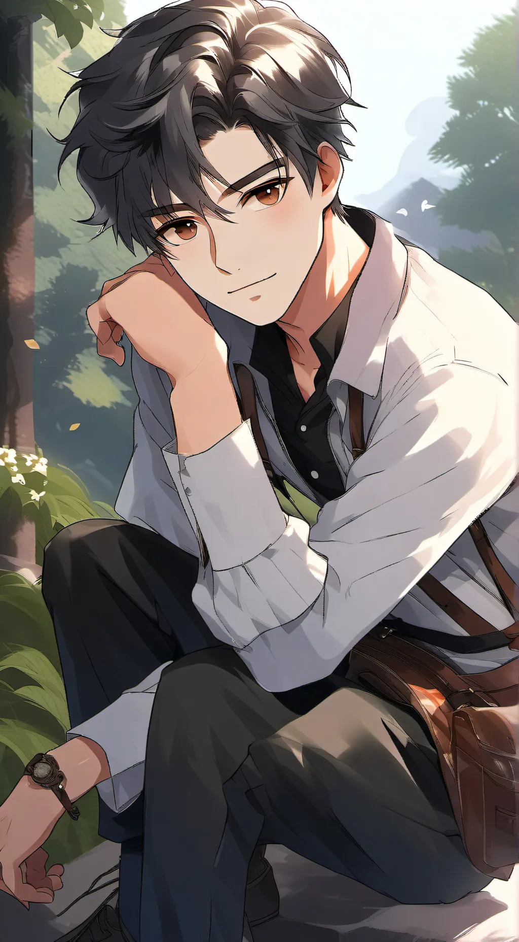 ai character: max background