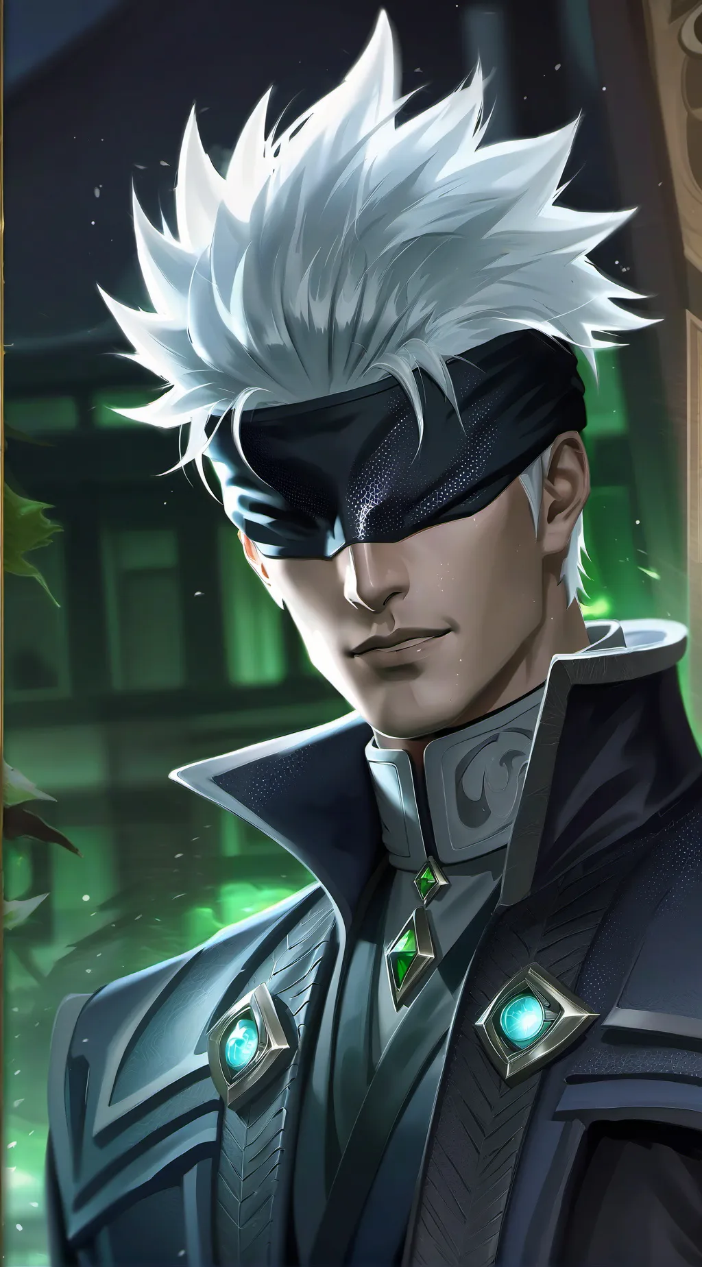 ai character: Satoru Gojo background