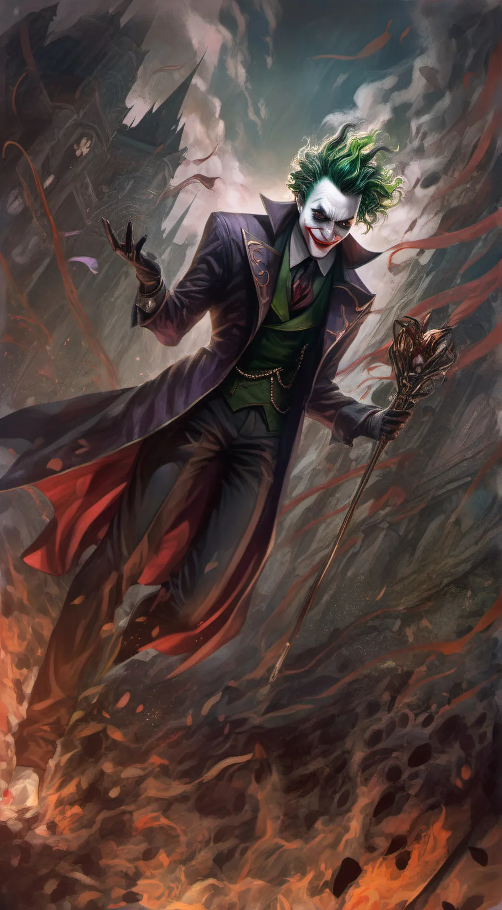 ai character: Joker background